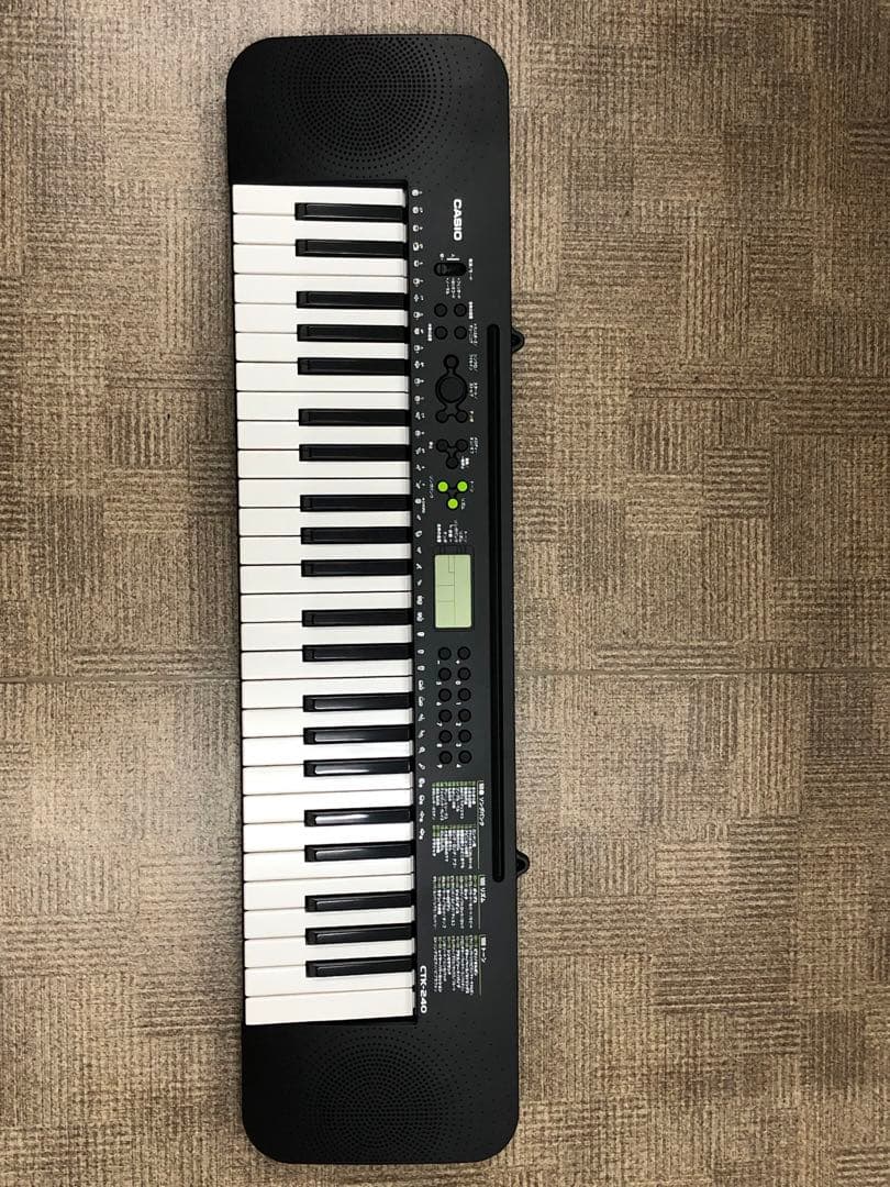 CASIO CTK-240 ポータブルシンセサイザー