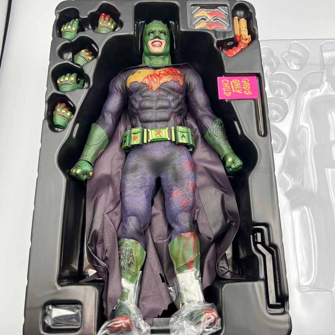 ホットトイズ バットマン 1/6 フィギュア ジョーカー ハーレイクインの