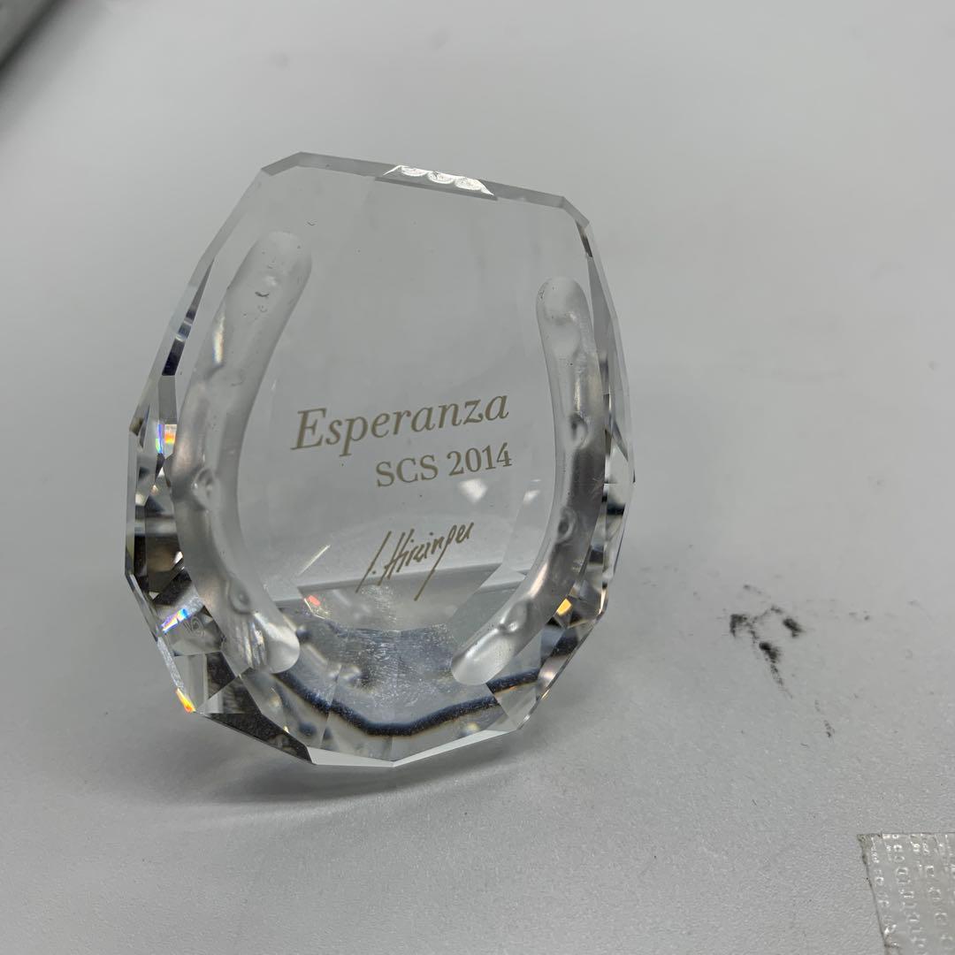 スワロフスキー クリスタルフィギュア 馬 ホース ホース Esperanza