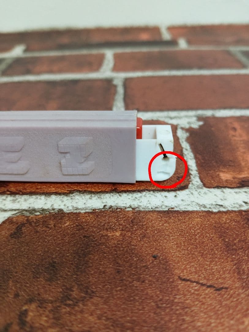 【激レア】ジャンクOLD PEZ 赤ベロ US PATENT 2.6