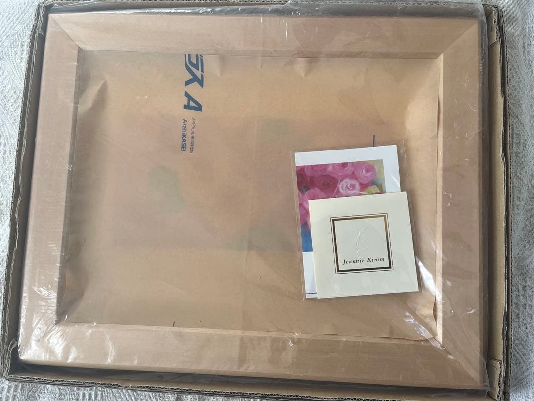 額入り版画 限定ジクレー ジニーキム バラの花 現行品 サイン.ED.証明書