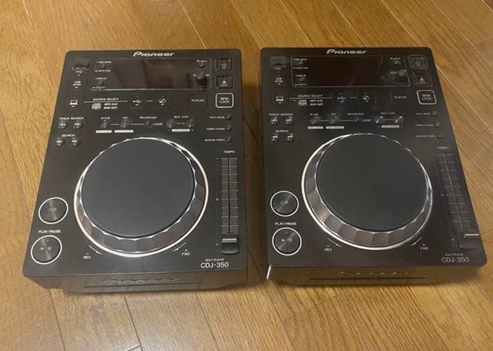 CDJ-350 Twin SET Pioneer CDJ-350 and DJM-450 DJ Equipment Package