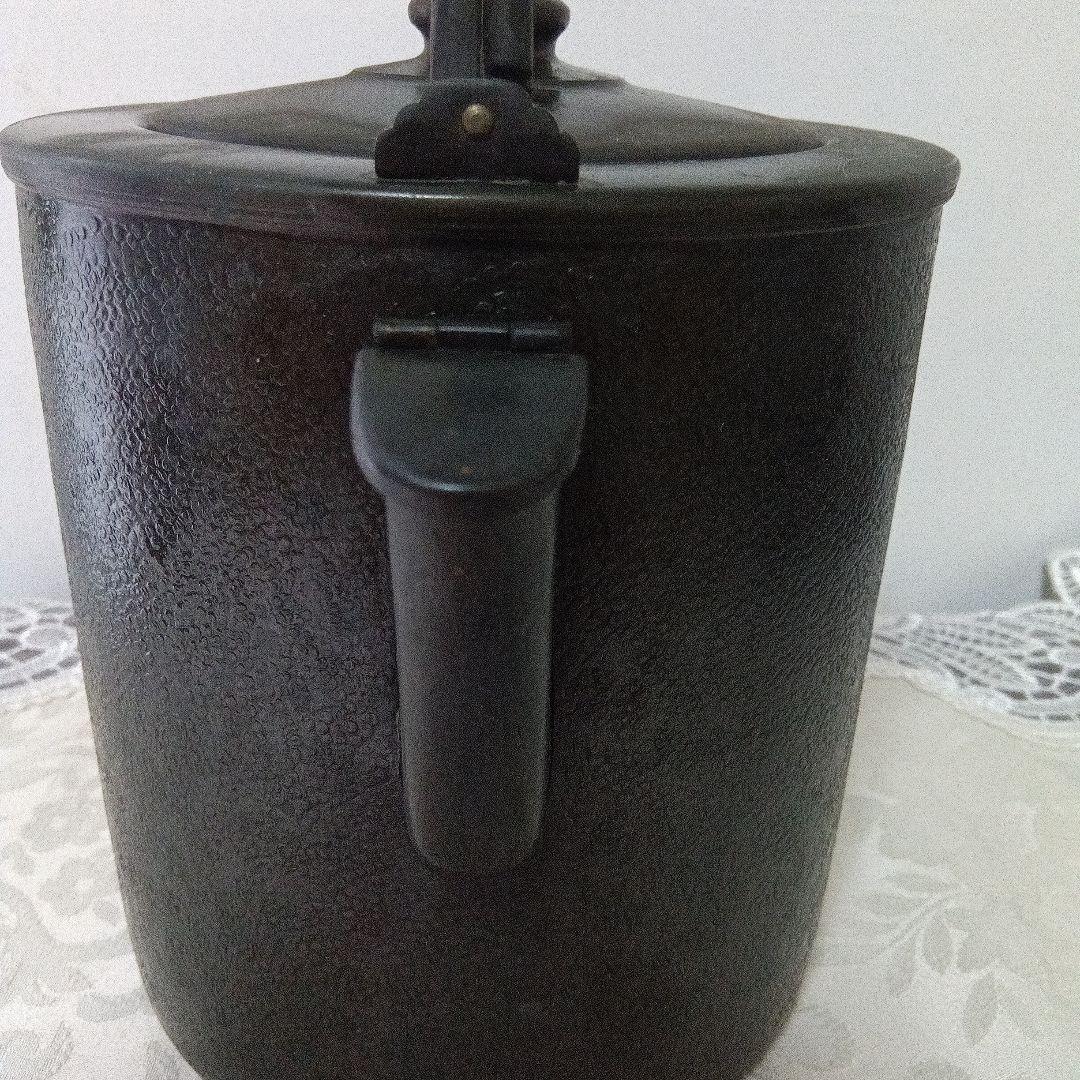 洗瓶 水次 菊桐紋 茶道具 銅製