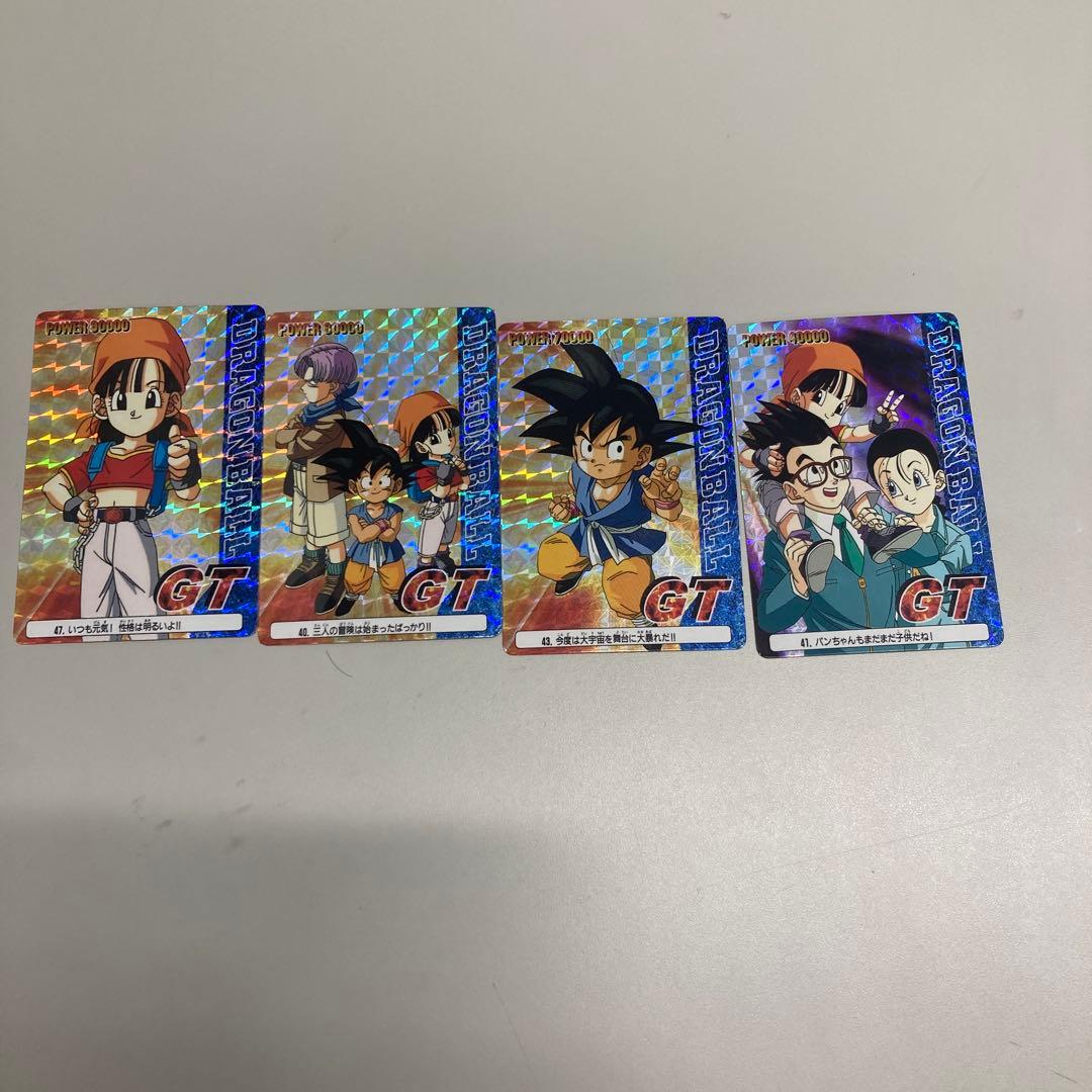 ドラゴンボールGT トレーディングカード 4枚セット - メルカリ