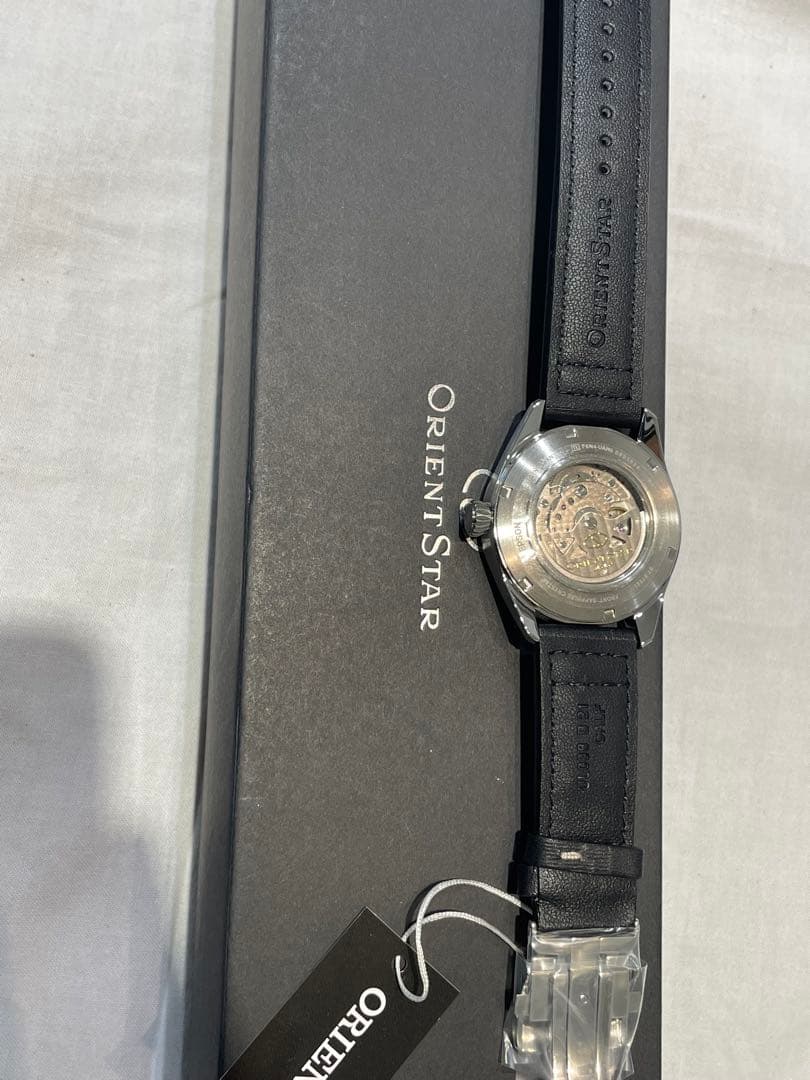 ORIENT STAR 自動巻き 腕時計 ブラックXRKAU0210B