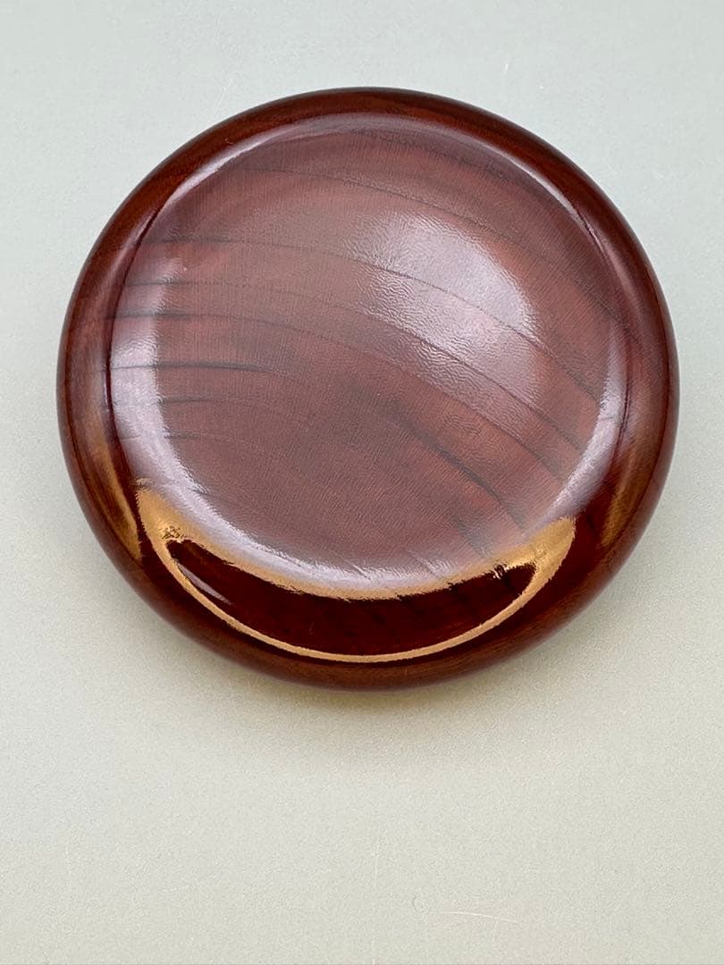 茶道具　香合　長閑　紅葉色絵