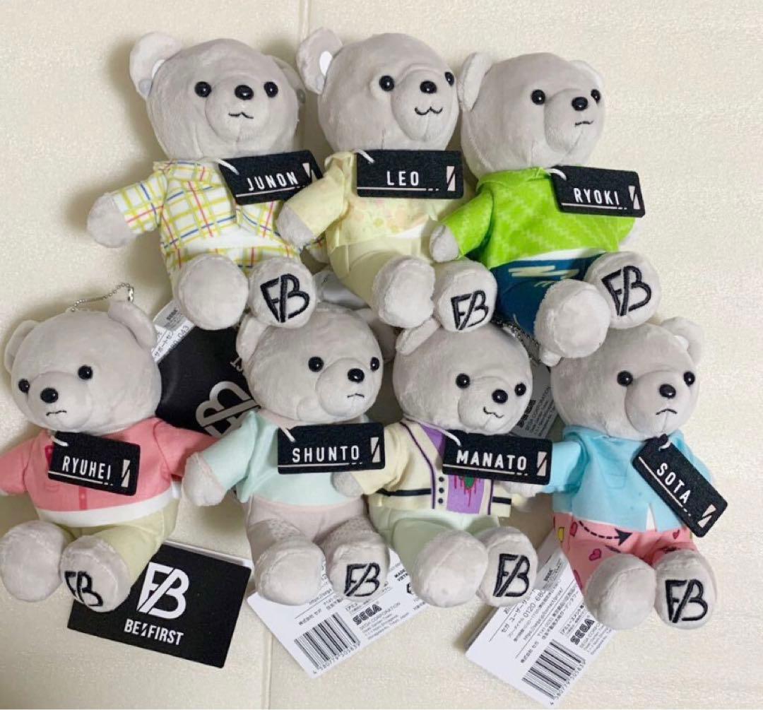 BE:FIRSTくまぬいぐるみ ～Bye-Good-Bye～ コンプリートセット