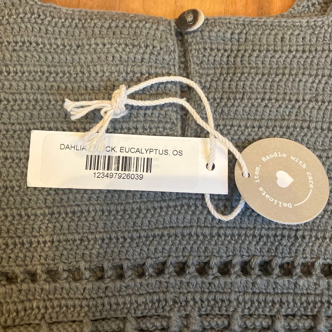 soor ploom DAHLIA SMOCK つけ襟｜Soor ploom Dahlia smock eucalyptus