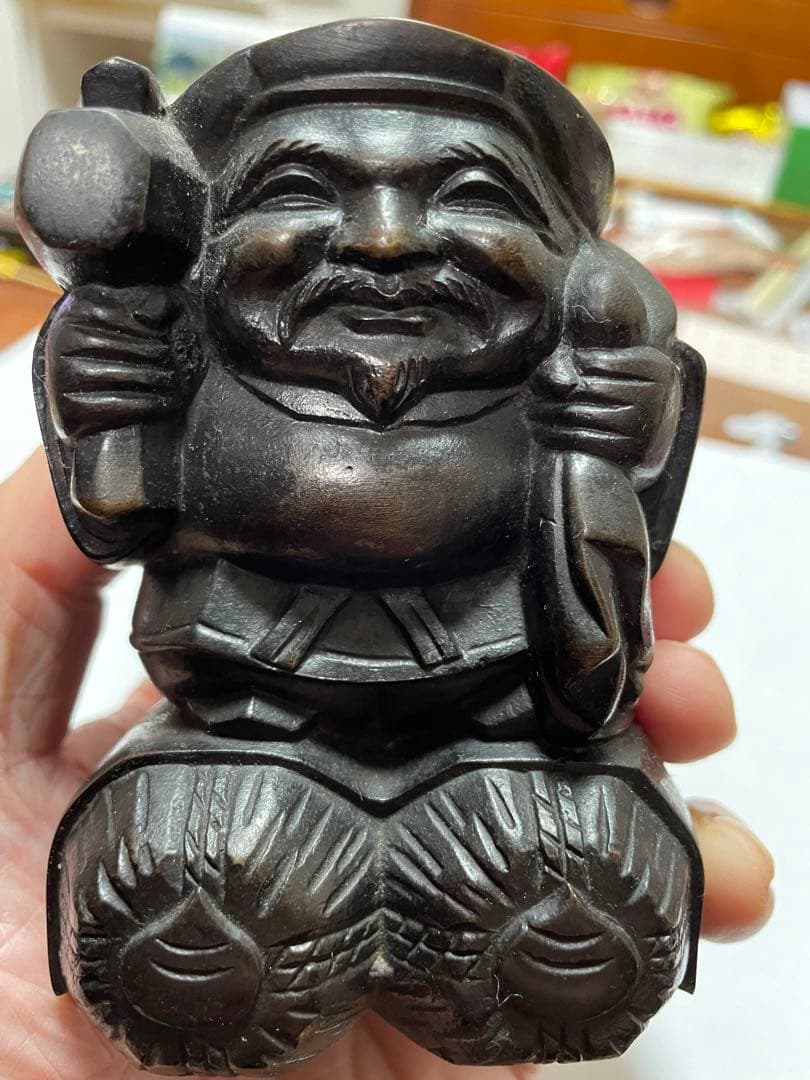 大黒天 骨董品 開運 縁起物