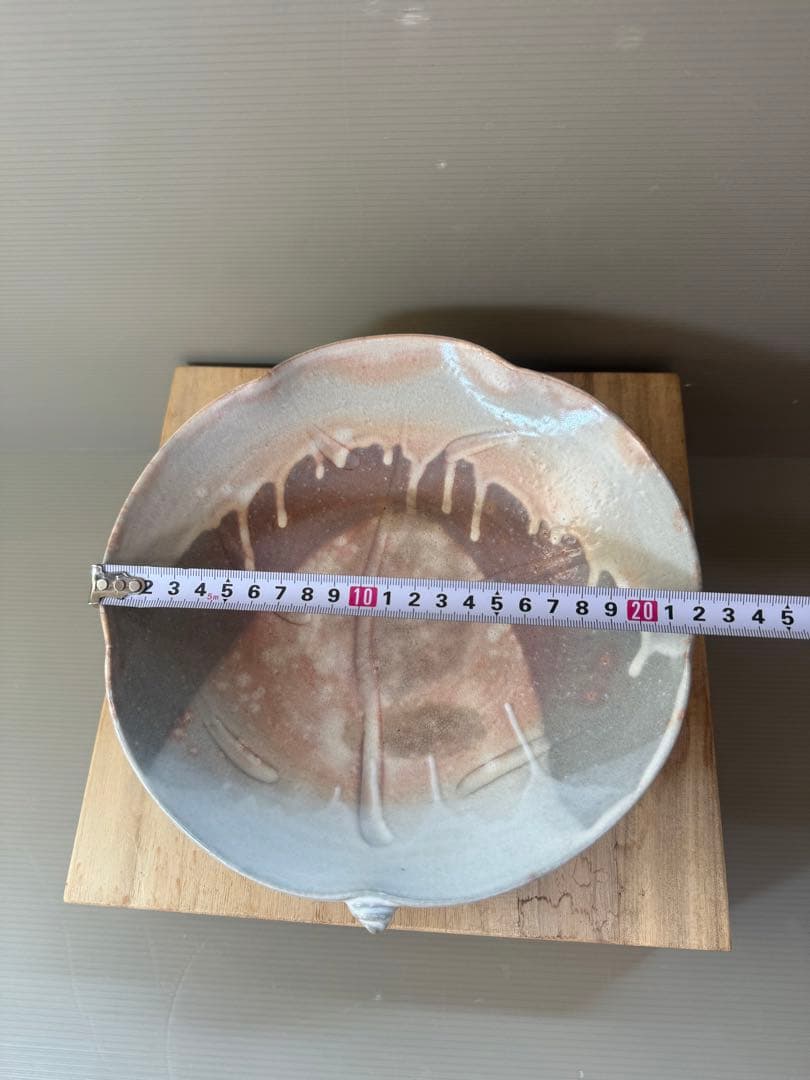 2781 萩焼 七代 岡田仙舟 菓子器 未使用