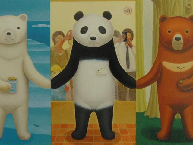 齋藤将、【いきものぶっく】、希少な限定額装用画集画、新品高級額 額装付