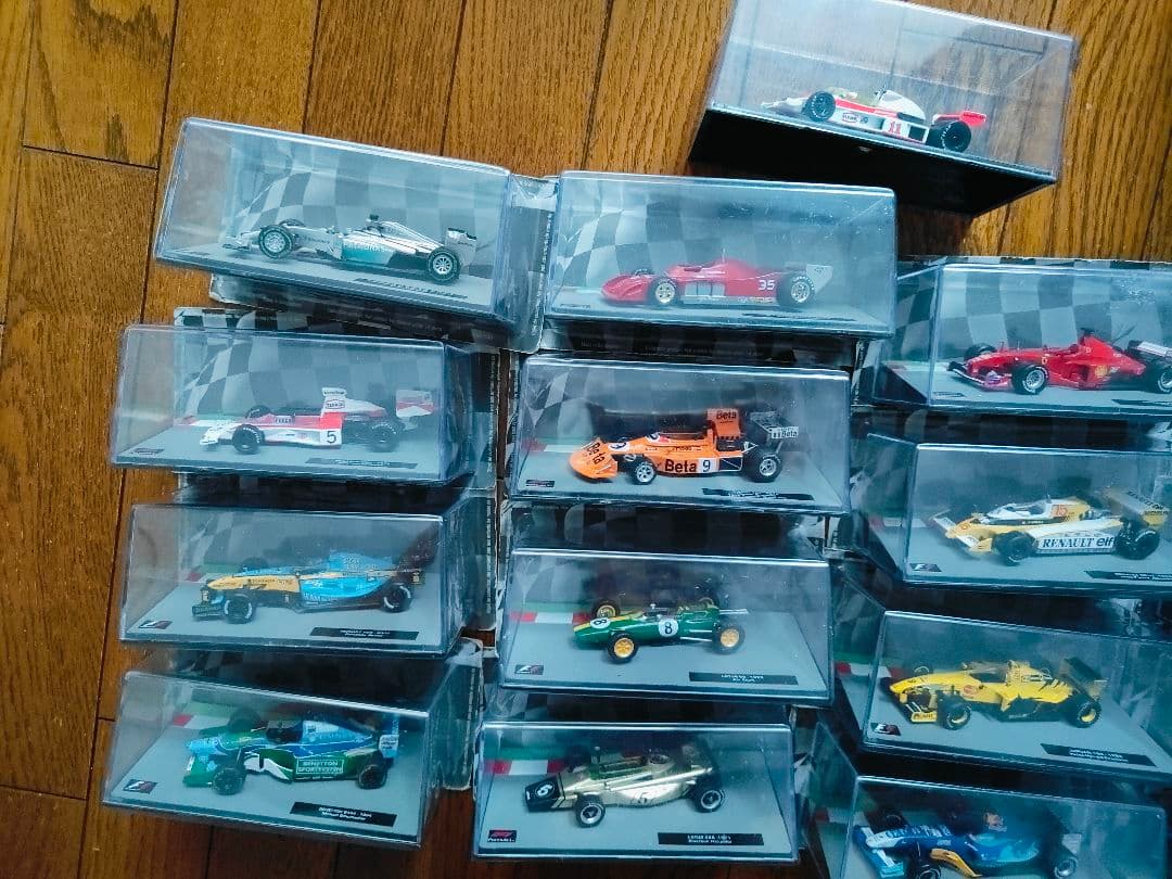 DeAGOSTINI F1 マシンコレクション 1/43 17台 ミニカー 模型