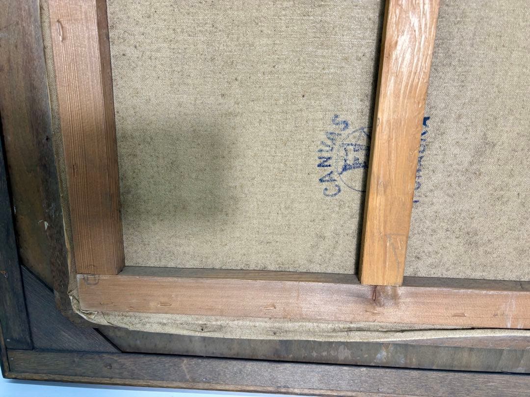 #沢田哲郎　油彩画　「65 Sawada」サイン