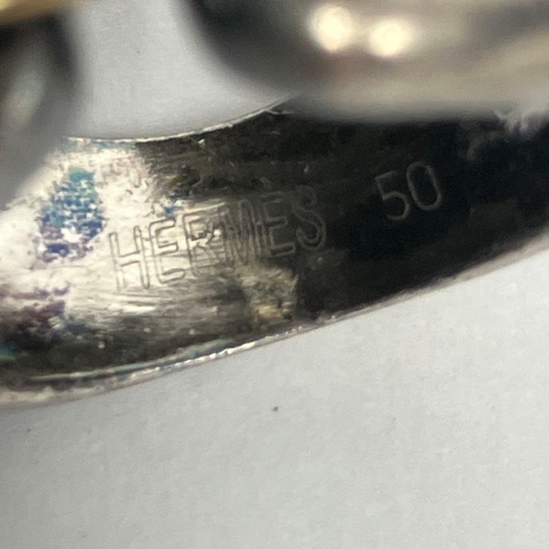 た*や様 エルメス ヒストリーリング SV925/750 リング