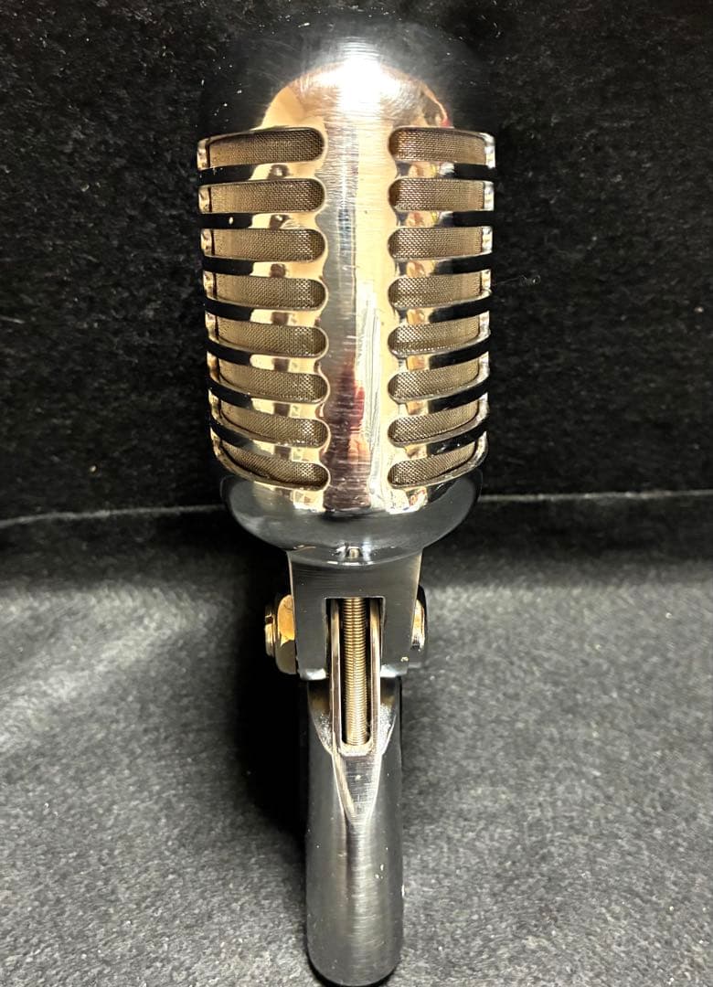 ガイコツマイク　ボーカルマイク　ロカビリー　マイクコード　付き