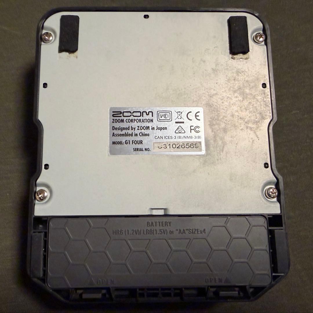 ZOOM G1 FOUR マルチエフェクター ISPOTアダプター