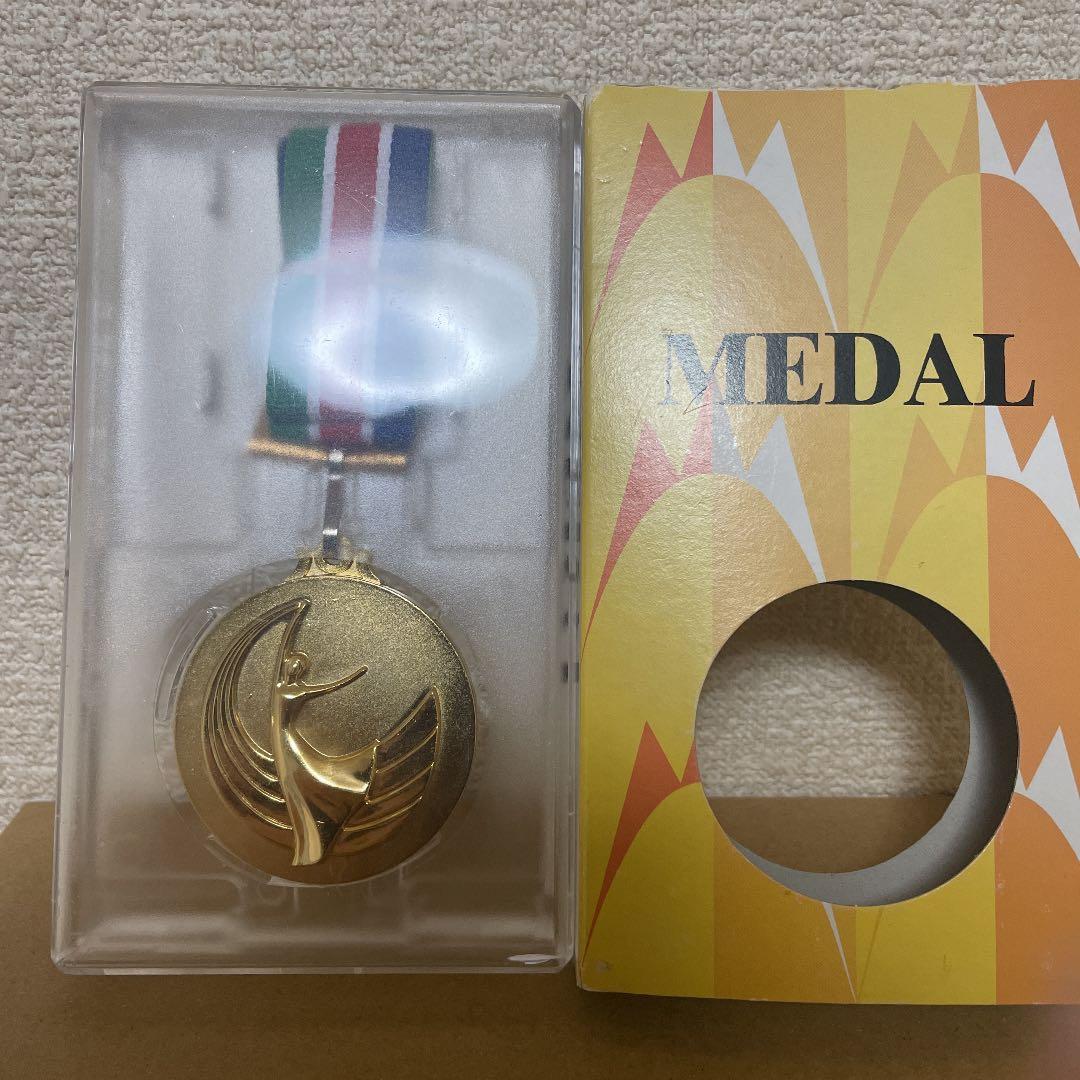 第5回日本ワインディング選手権のゴールド賞メダル、記念品です