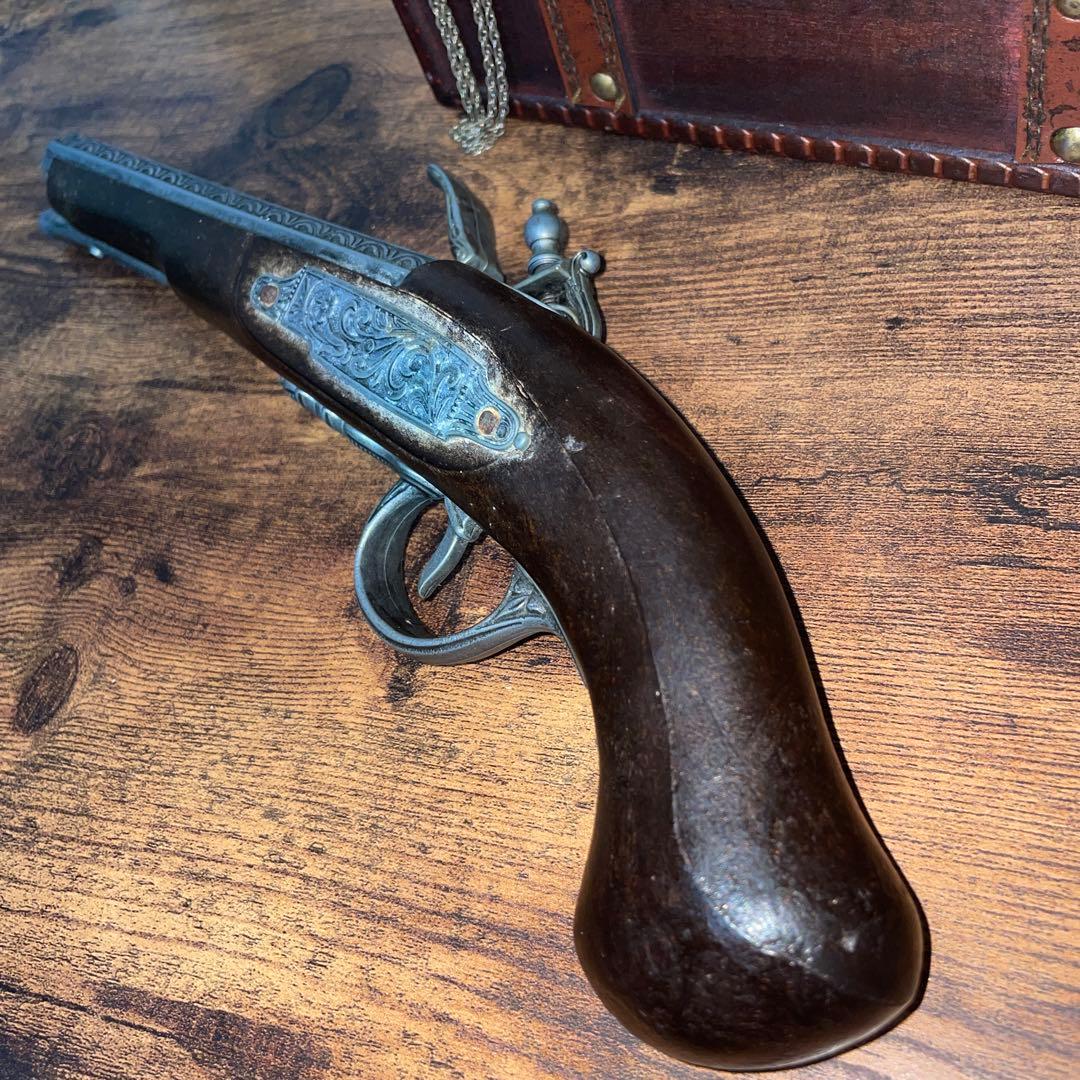 ピストル （スペイン風） アンティーク風 レプリカピストル スペイン製