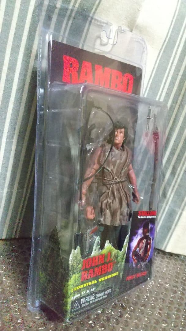 最終値下げ！新品　NECA ファースト・ブラッド　ジョン・ランボー　サバイバル