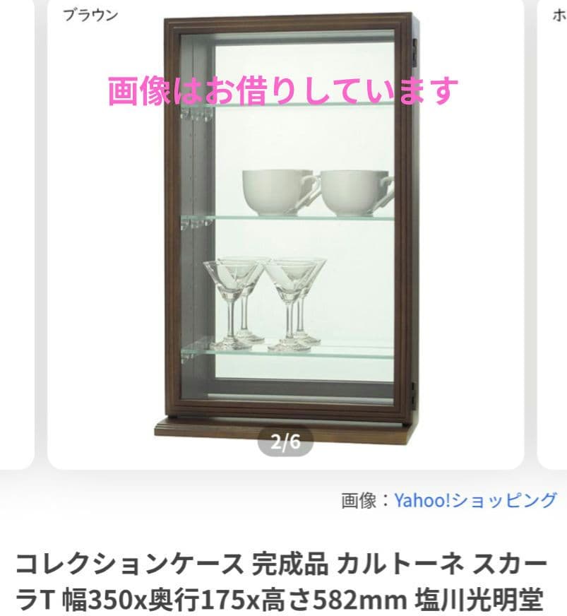 コレクションケースディスプレイケース ブラウン 塩川光明堂