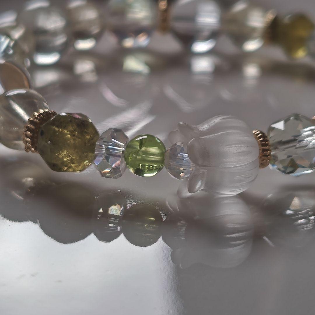 専用です♡新作♡極♡宝石質ペリドット♡ 水ブレス