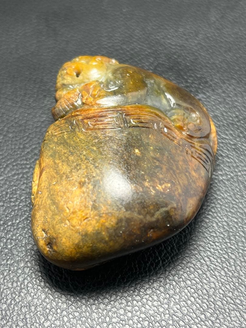 ぴーや様専用☆逸品！高品質和田玉☆ペンダント、握り石☆籽