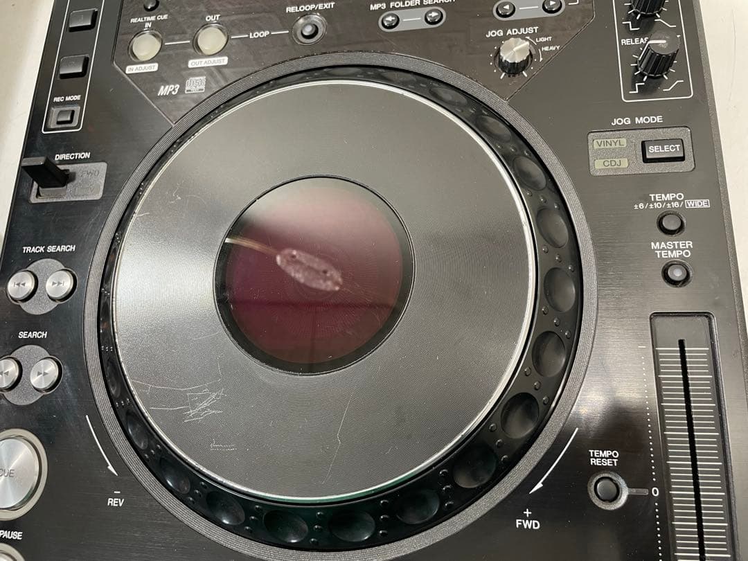 pioneer dj パイオニア CDJ-1000mk3 回転部メンテナンス