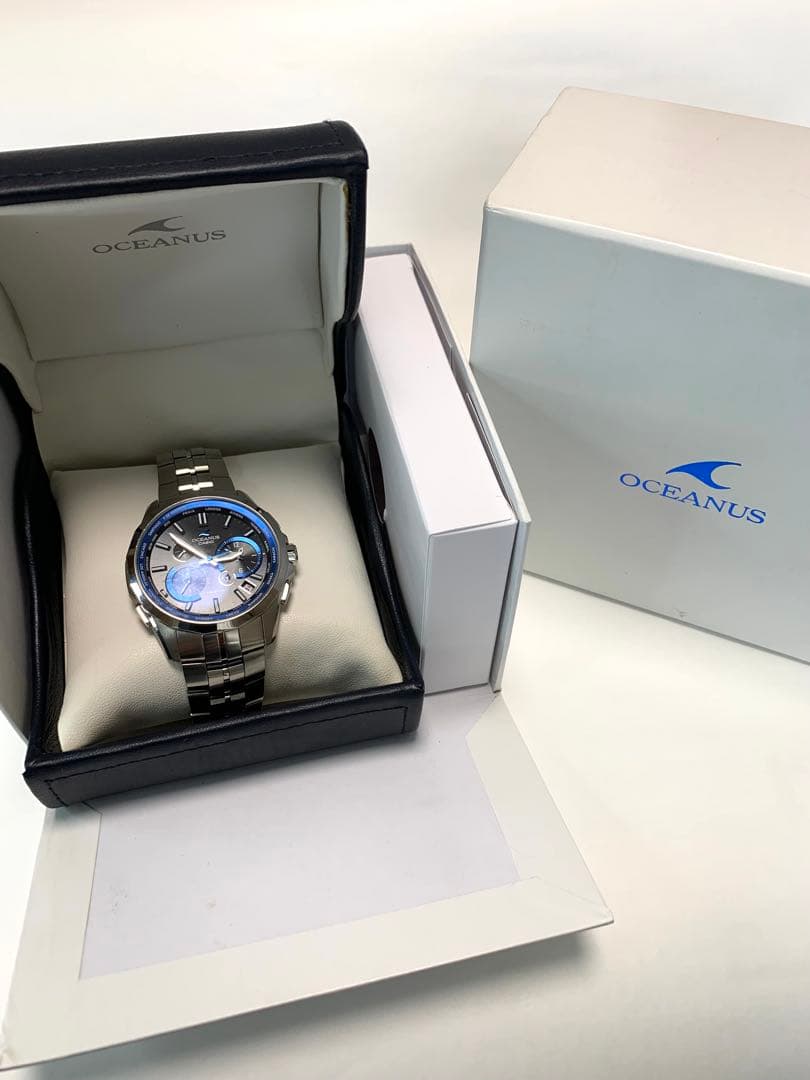 【美品】CASIO　オシアナス マンタ　OCW-S2400-1AJF