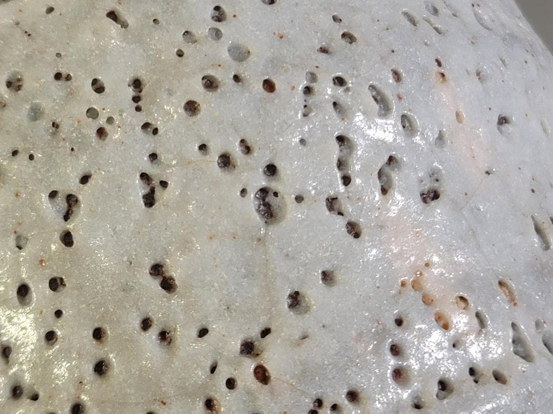 茶道具 鼠志野 水指 塗替蓋 共箱 DT475 - メルカリ