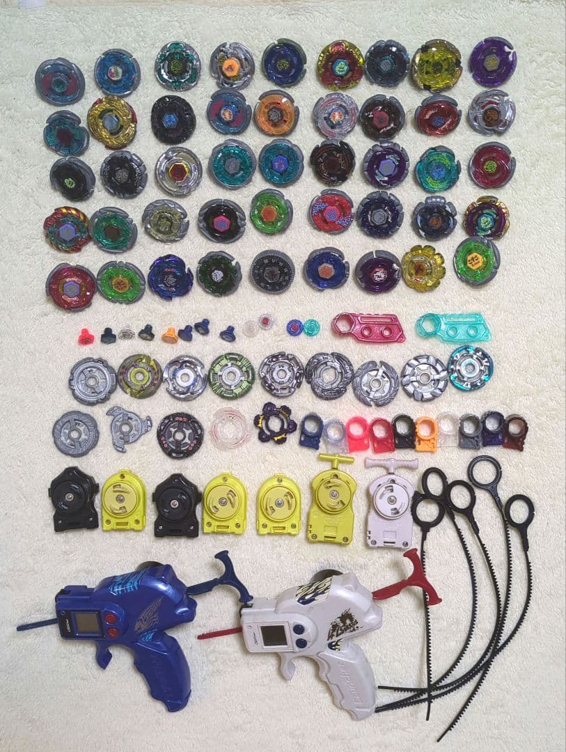メタルファイト ベイブレード 45個＋パーツ他 まとめ売り