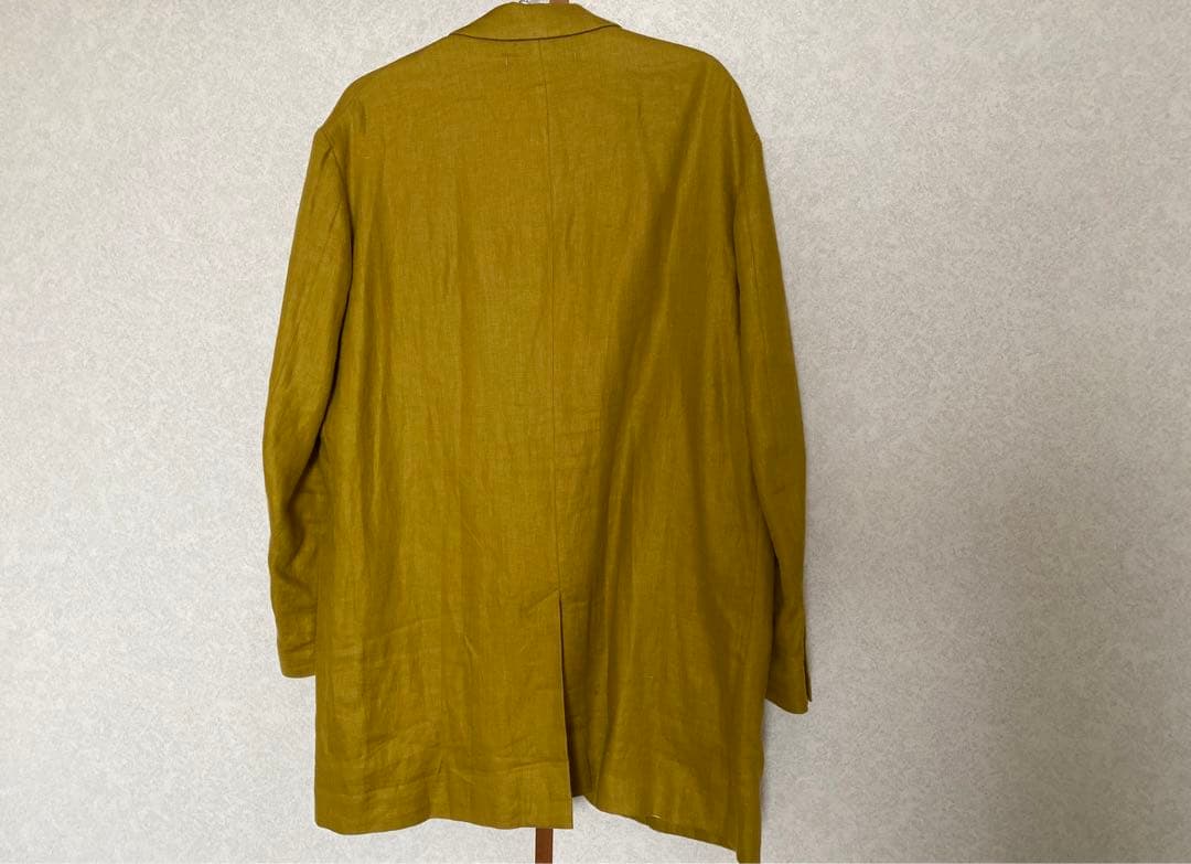 スズキタカユキ suzuki takayuki チェスターコート マスタード 1