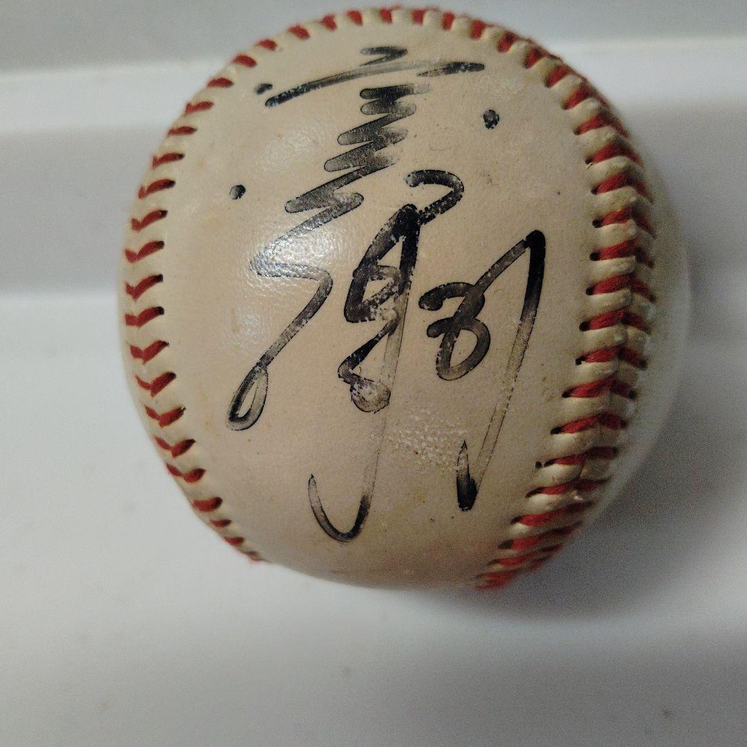 カープファン必見！！広島東洋カープ前田智徳選手直筆 サイン入りボール