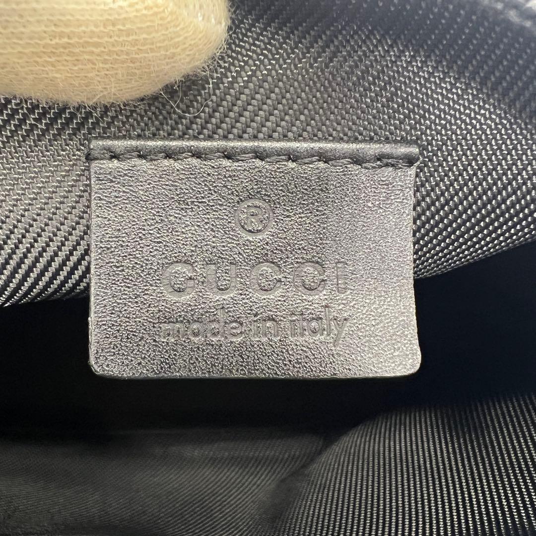 【極美品】グッチ GG ハンドバッグ アクセサリーポーチ キャンバス バニティ
