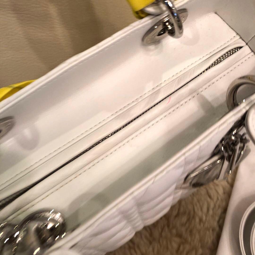 ★レディーDior★カナージュ ラムスキン★medium line★