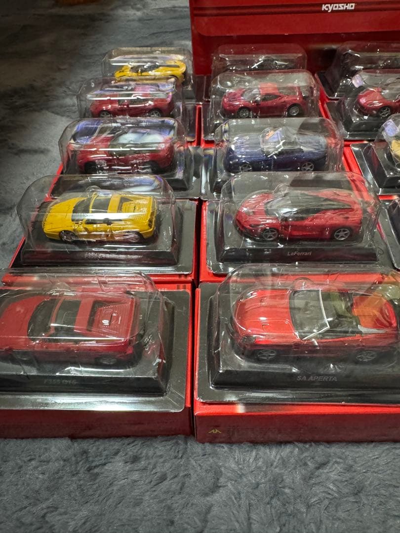 京商 Ferrari ミニカーコレクション 9 1BOX 開封済