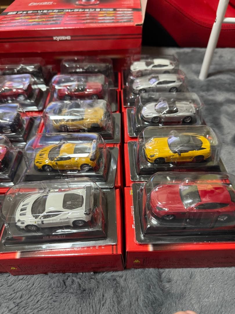 京商 Ferrari ミニカーコレクション 9 1BOX 開封済