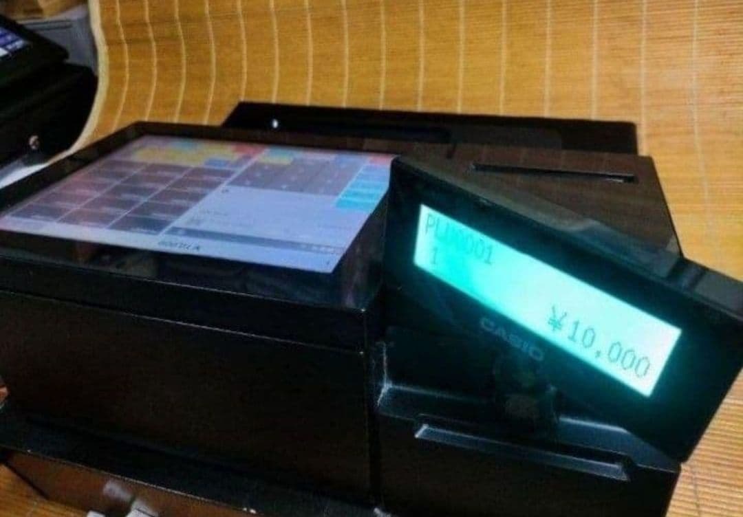 カシオレジスター V-R200 タッチ操作 設定無料Android 900222