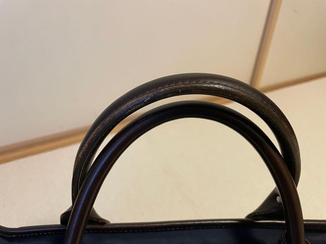 Felisi フェリージ8637/2 ビジネスバッグ ネイビー×ダークブラウン