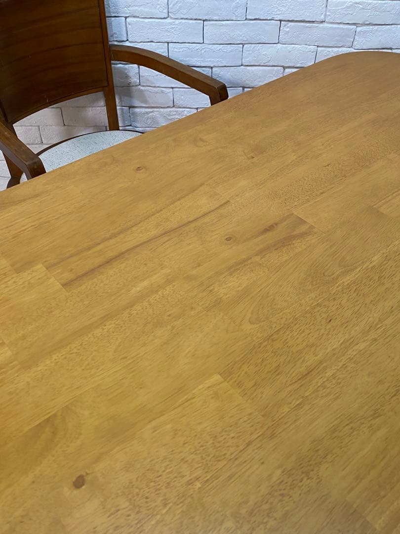 【東京都内23区配送無料】定価8万円　ベルメゾン　半円　ダイニング　テーブル