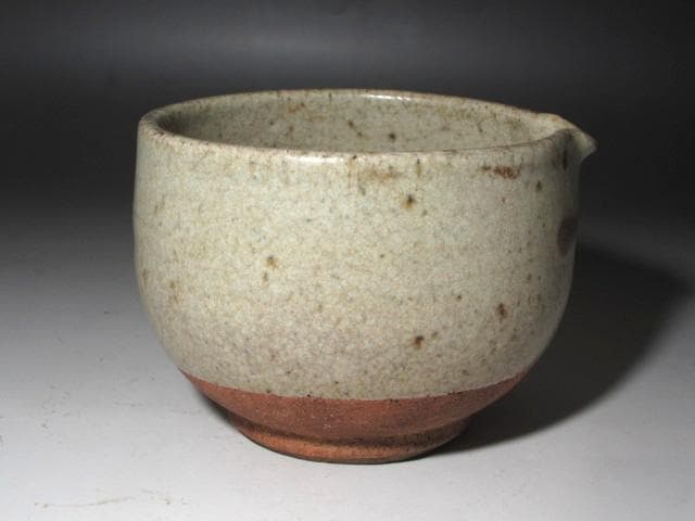 ☆ 古唐津片口茶碗 野分 裏千家 十四代 淡々斎の花押がございます