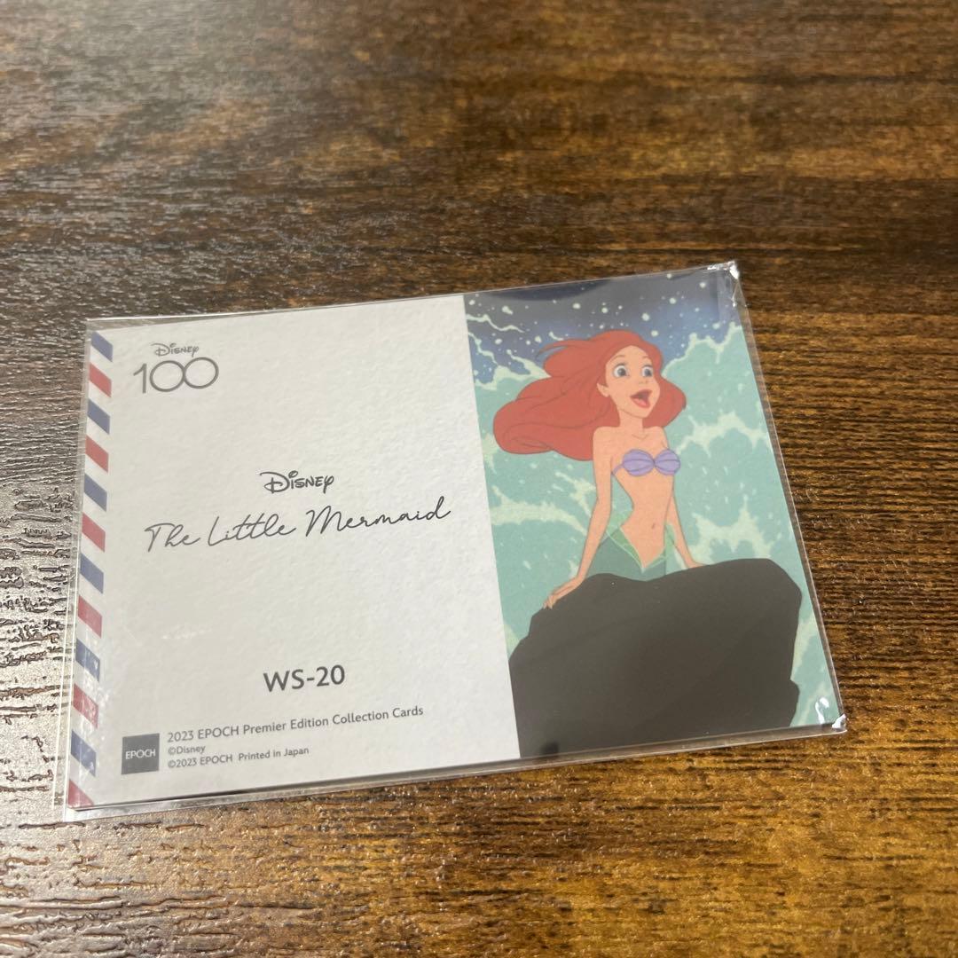 スタンプカード アリエル ディズニー100 エポック レプリカ切手付
