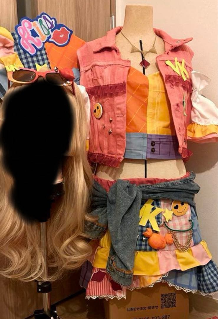 アイカツ! 夏樹みくる リゾートキャンサーコーデ コスプレ ViVid Kiss