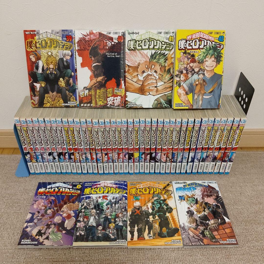 僕のヒーローアカデミア ヒロアカ42巻全巻 映画特典4点 - メルカリ 僕