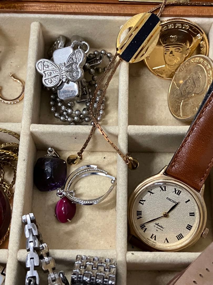 遺品整理 指輪 ネックレス イヤリング 腕時計 タイピン 金盃