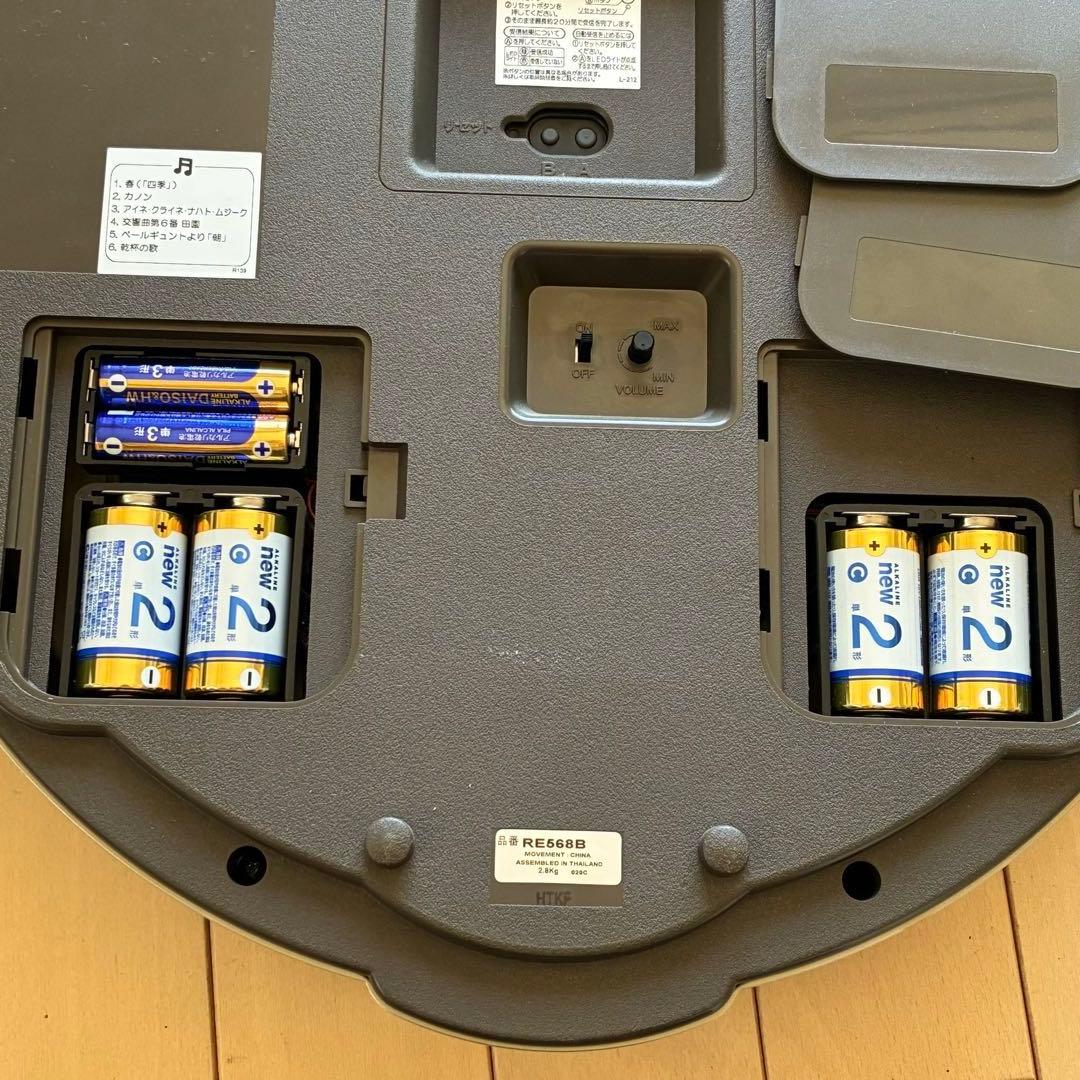 【送料込】SEIKO セイコー ウェーブシンフォニー RE568B からくり時計