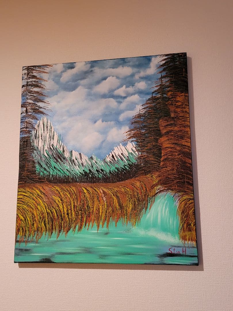 絵画 Spring in the valley