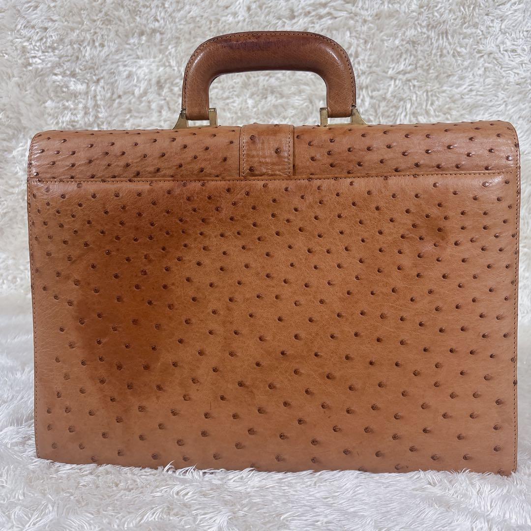 ビジネスバック オーストリッチ エキゾチックレザー JRA