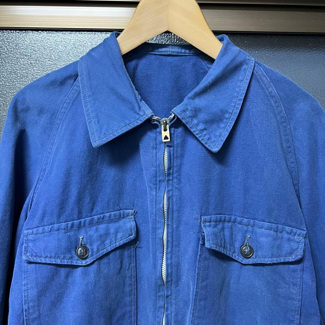 50s french vintage サイクリング ジャケット au fusil