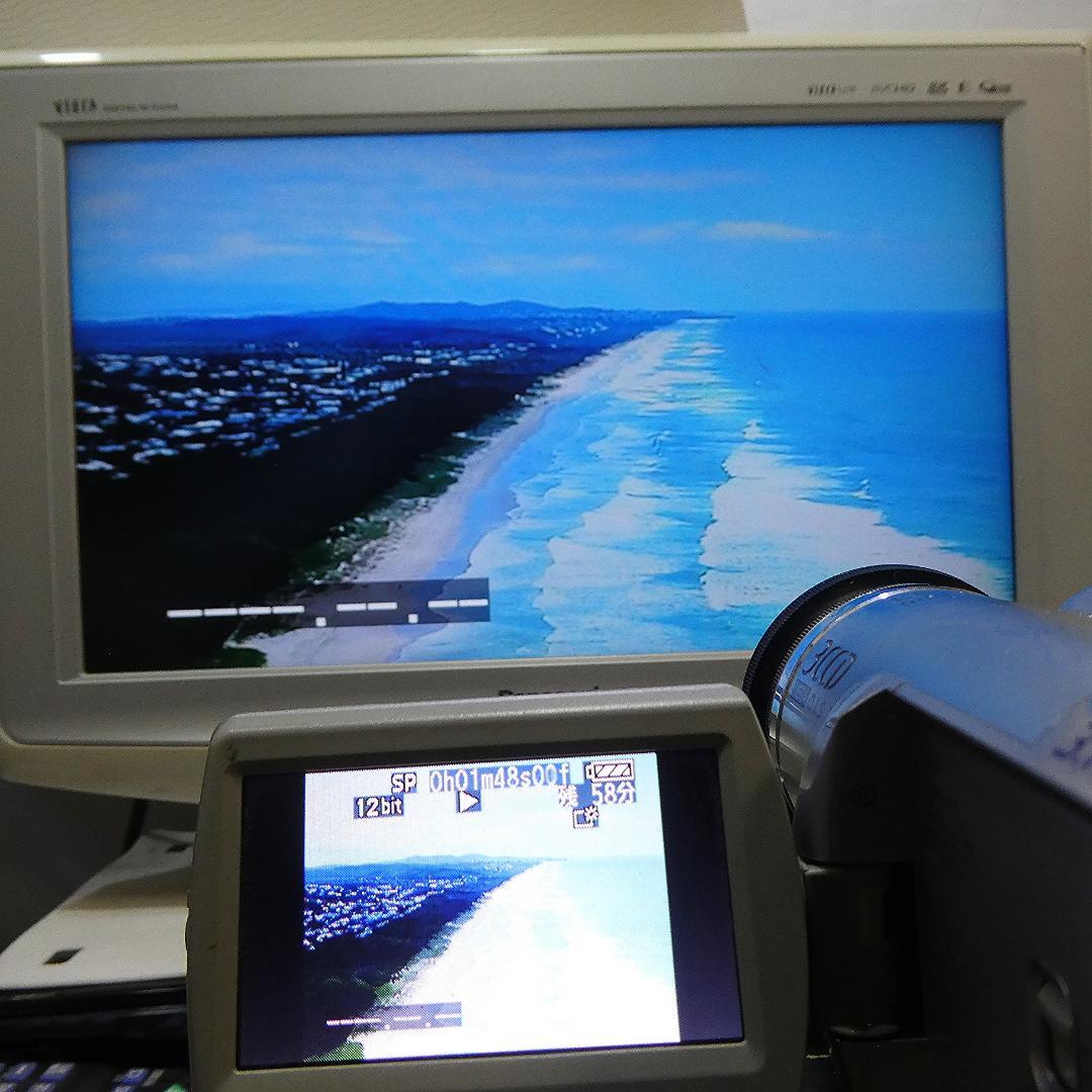 動作良好 パナソニック NV-GS300 MiniDVビデオカメラDVD化に最適