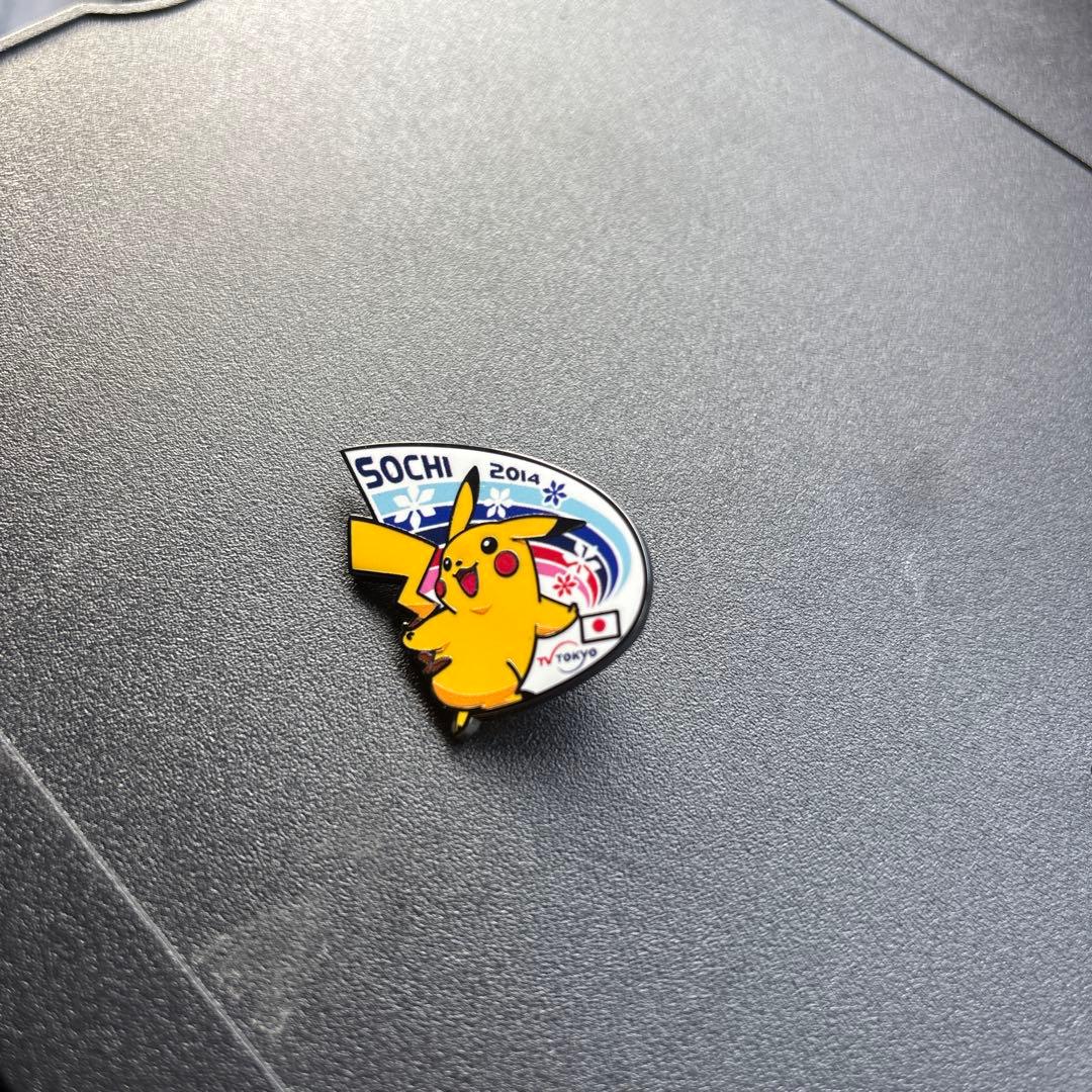 ピカチュウ ピンバッジ ソチオリンピック 2014 - メルカリ